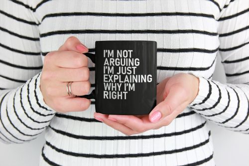 Im Not Arguing Mug, Snarky Coffee Cup, Sassy Coffee Mug, Funny Coworker Gifts