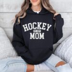 Hockey Mom Hoodie, Custom Hockey Mom Est. 2024, Personalized Sports Mama Hooded Sweatshirt, Game Day Apparel, Gift For Hockey Mom