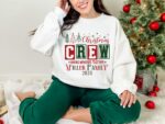 Family Christmas Name Shirt, Monogrammed Family Christmas Shirt, Personalized Christmas Family T-Shirt, Custom Christmas Shirt With Name