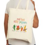 Silly Peppers Funny Tote Bag, Retro Meme Tote, Weird Crazy Design, Cute Quirky Gift, Tote Bag, Funny Gift Idea, Gifts For Her