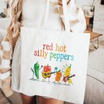 Silly Peppers Funny Tote Bag, Retro Meme Tote, Weird Crazy Design, Cute Quirky Gift, Tote Bag, Funny Gift Idea, Gifts For Her