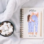 Mom and Daughter Print, Mothers Day gift, Personalized Gift for Mom, Best gift for Mother from Daughter, Mothers day clipart, Framed Poster