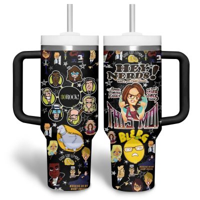 30 Rock Tv Series Custom Stanley Quencher 40Oz Stainless Steel Tumbler