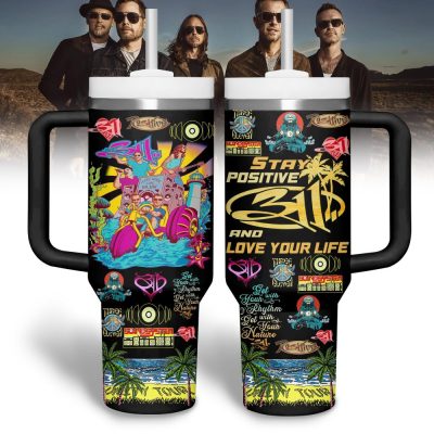 311B Music Custom Stanley Quencher 40Oz Stainless Steel Tumbler With Handle
