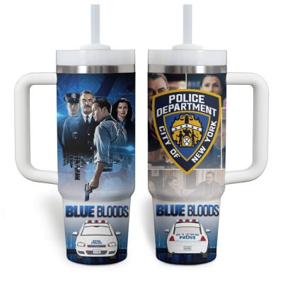 Blue Bloods Tv Series Custom Stanley Quencher 40Oz Stainless Steel
