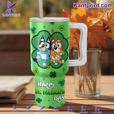 Bluey-Happy-St.-Patrick’s-Day-40oz-Tumbler-With-Handle-a