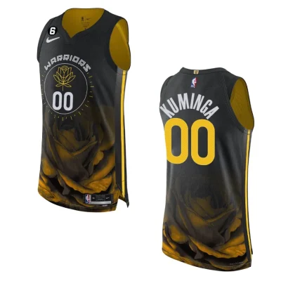 Golden State Warriors Custom 2022-23 City Edition Black Authentic Jersey