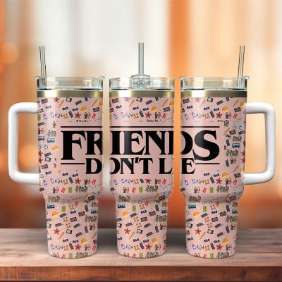 Friends Tv Series Custom Stanley Quencher 40Oz Stainless Steel Tumbler With Handle
