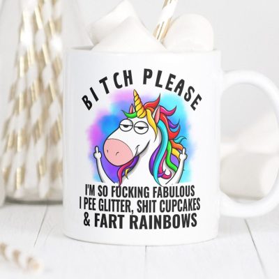 Funny Unicorn Mug Gift, Sarcastic Coffee Mug, Hilarious Unicorn Coffee Cup, Unique Gift For Friends, Sassy Mug