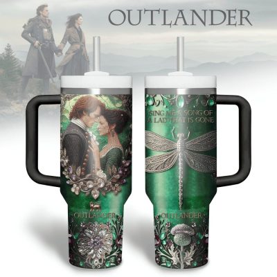 Outlander Tv Series Custom Stanley Quencher 40Oz Stainless Steel Tumbler With Handle