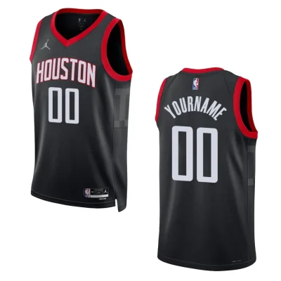 Houston Rockets Statement Edition Custom 2022-23 Swingman Black Jersey
