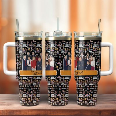 The Office Tv Series Custom Stanley Quencher 40Oz Stainless Steel Tumbler With Handle