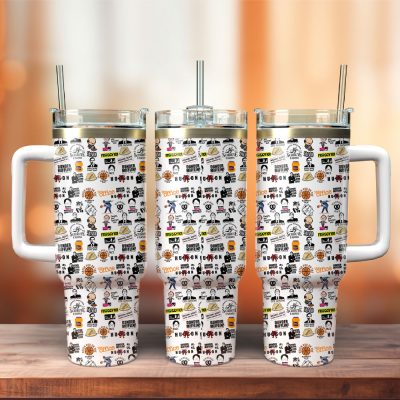 The Office Tv Series Custom Stanley Quencher 40Oz Stainless Steel Tumbler With Handle