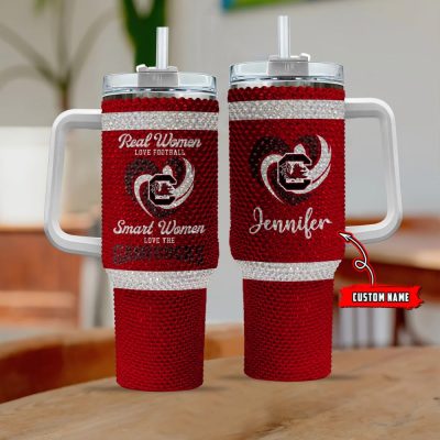 South Carolina Gamecocks Ncaa Custom Stanley Quencher 40Oz Stainless Steel Tumbler With Handle