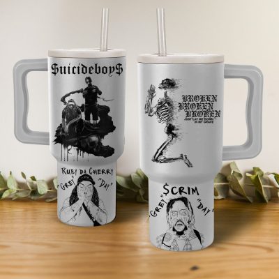 $Uicideboy$ Music Custom Stanley Quencher 40Oz Stainless Steel
