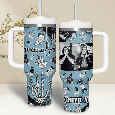 $Uicideboy$ Music Custom Stanley Quencher 40Oz Stainless Steel