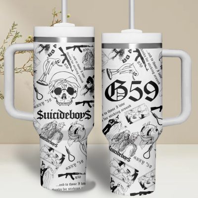 $Uicideboy$ Music Custom Stanley Quencher 40Oz Stainless Steel