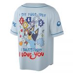 Custom Disney Bluey Play Baseball, Bluey Birthday Party Shirt, Custom Kid Youth Adult Disney Jersey Bluey Jersey, Baseball Jersey, Gift For Disney Fans