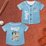 Custom Bluey Play Baseball, Bluey Birthday Party Shirt, Custom Kid Youth Adult Disney Jersey Bluey Jersey, Baseball Jersey, Disney Baseball, Gift For Disney Fans