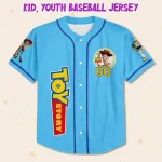 Personalize Disney Toy Story Blue, Custom Adult Kid Youth Toy Story Disney Baseball Jersey Team Baseball Team Outfit Toy Story Birthday Gift