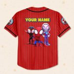 Personalize Spidey And His Amazing Friends Funny, Custom Spider Verse Baseball Jersey Team, Disney Baseball Team Outfit