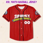 Personalize Spidey And His Amazing Friends Funny, Custom Spider Verse Baseball Jersey Team, Disney Baseball Team Outfit