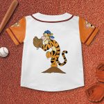 Summer New Disney Tigger Family Vacation Baseball Jacket Disney Custom Casual Baseball Jacket Oversize Street Men'S And Women'S Jersey