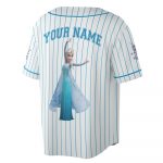 Custom Disney Princess Elsa Game Day Baseball Jersey, Disney Frozen Elsa Baseball, Custom Kid Youth Adult Disney Vintage Baseball Jersey Disneyworld Gift For Fans