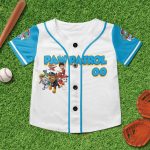 Custom Paw Patrol Kids Name Jersey Shirt, Youth, Adult 3D Disney Baseball Jersey Outfits Cute Gift For Fans Disney