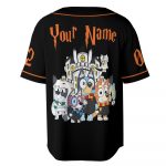 Custom Bluey Harry Potter Magical Squad Baseball Jersey, Bluey Baseball Jersey Shirt, Captain America Jersey Team Gift, Summer Trip Matching Group Shirt