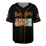 Custom Bluey Harry Potter Magical Squad Baseball Jersey, Bluey Baseball Jersey Shirt, Captain America Jersey Team Gift, Summer Trip Matching Group Shirt