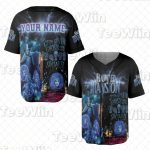 Custom Haunted Mansion Baseball Jersey, Haunted Mansion Baseball Shirt, Haunted Mansion Jersey Shirt, Horror Movie Shirt,Halloween Gift