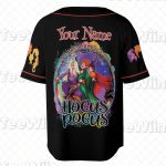 Custom Hocus Pocus Baseball Jersey, Sanderson Sisters Jersey Team, Horror Halloween Jersey Shirt, Hocus Pocus Horror Character Shirt
