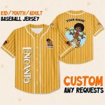 Personalize Antonio Smile Jersey Yellow White, The Magical Family Madrigal, Disneyland Jersey, Disney Birthday Jersey Gift For Fans