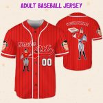 Personalize Uncle Art Jersey Red White, Meet The Robinsons Disneyland Family Jersey, Baseball Jersey Team, Birthday Gift For Fans