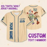 Personalize Toy Story Toys At Play Custom Kids, Youth, Adult Disney Baseball Jersey Sports Outfits Cute Gifts For Fans Disney