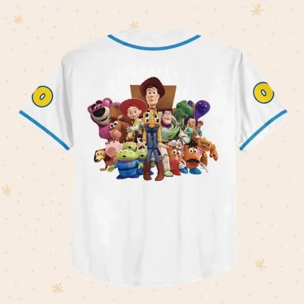 Personalize Toy Story Team Custom Kids, Youth, Adult Disney Baseball Jersey Sports Outfits Cute Gifts For Fans Disney