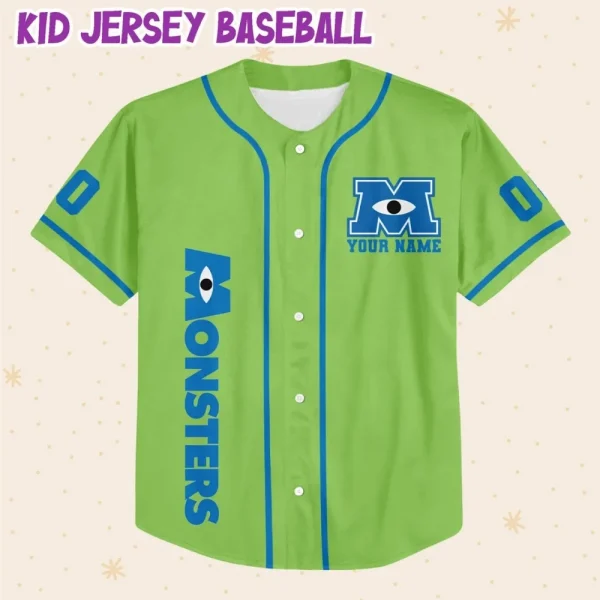 Jersey Mike Custom Kids, Youth, Adult Disney Baseball Jersey Sports Outfits Cute Gifts For Fans Disney