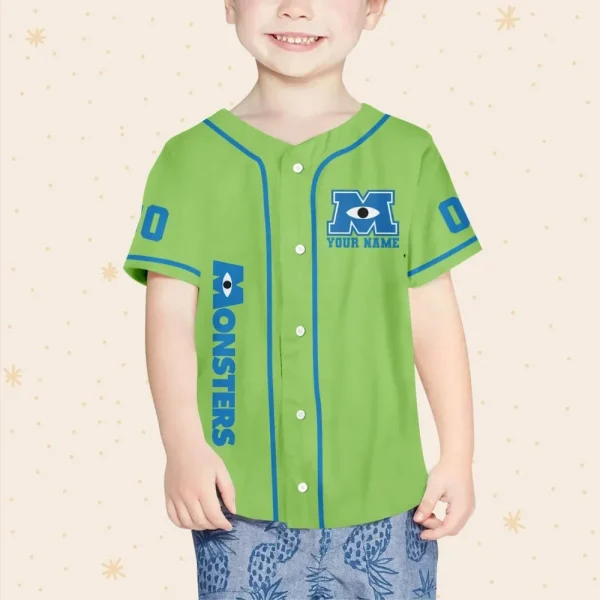 Jersey Mike Custom Kids, Youth, Adult Disney Baseball Jersey Sports Outfits Cute Gifts For Fans Disney