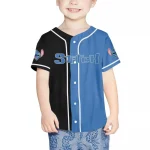 Personalize Stitch Black Blue Horizontal Text Custom Kids, Youth, Adult Disney Baseball Jersey Sports Cute Gifts For Fans Disney