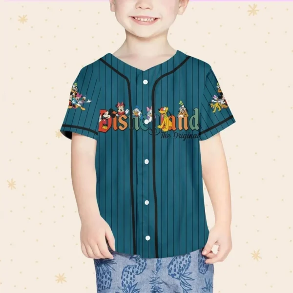 Personalize Disneyland The Original Characters, Custom Disney Jersey, Disneyland Matching Outfit, Disney Family Shirt, Disneyworld Shirts