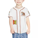 Personalize Toy Story Woody Sheriff Custom Kids, Youth, Adult Disney Baseball Jersey Sports Outfits Cute Gifts For Fans Disney