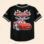 Personalize Light Mcqueen Speed Custom Kids, Youth, Adult 3D All Over Print Baseball Jersey Sports Outfits Cute Gifts For Fans Disney