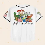 Personalize Toy Story Friends Custom Kids, Youth, Adult Disney Baseball Jersey Sports Outfits Cute Gifts For Fans Disney