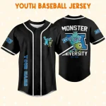 Personalize Monsters Inc Retro Monsters University Custom Kids, Youth, Adult Disney Baseball Jersey Sports Gifts For Fans Disney
