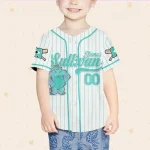 Custom Disney Monster Inc James Sullivan Baseball, Custom Kids Youth Adult Disney Baseball Jersey Sports Gift For Fan Disney Family Matching
