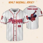Personalize Spiderman Vintage Baseball, Custom Kid Youth Adult Disney Jersey Spider Man Jersey, Baseball Jersey, Gift For Disney Fans