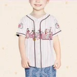Personalize Disney Mickey Friends Disneyland Happy Valentine'S Day, Personalize Disney Custom Kid Youth Adult Disney Jersey Disney Valentine