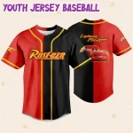 Personalize Lightning Mcqueen Red Black Horizontal Text Custom Kids Youth Adult 3D Disney Baseball Jersey Outfits Cute Gifts For Fans Disney