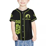 Personalize Star War Yoda Cute Custom Kids, Youth, Adult Disney Baseball Jersey Sports Outfits Cute Gifts For Fans Disney